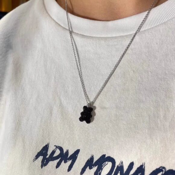 APM Monaco Baby Mood Yummy Bear Adjustable Necklace - Picture 5 of 5